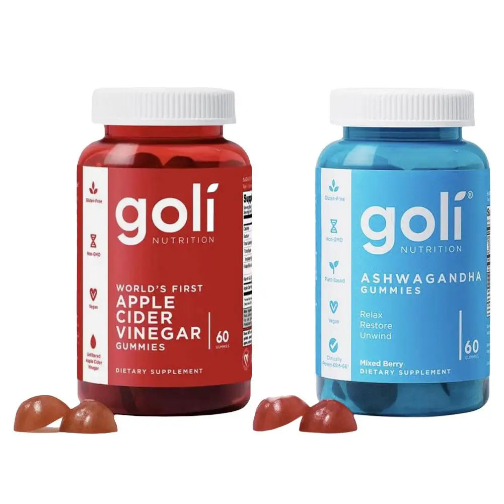 Goli Ashwagandha & Vitamin D Gummy for Improve Immunity & Sleep Quality & Anxiety, and Boost Energy